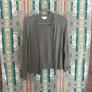 Loft cardigan size small
